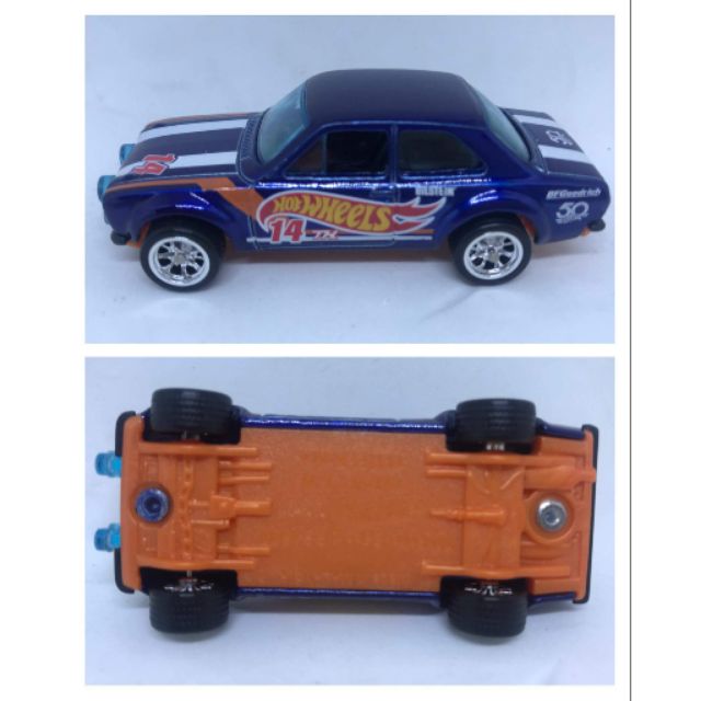 hot wheels ford escort 50th