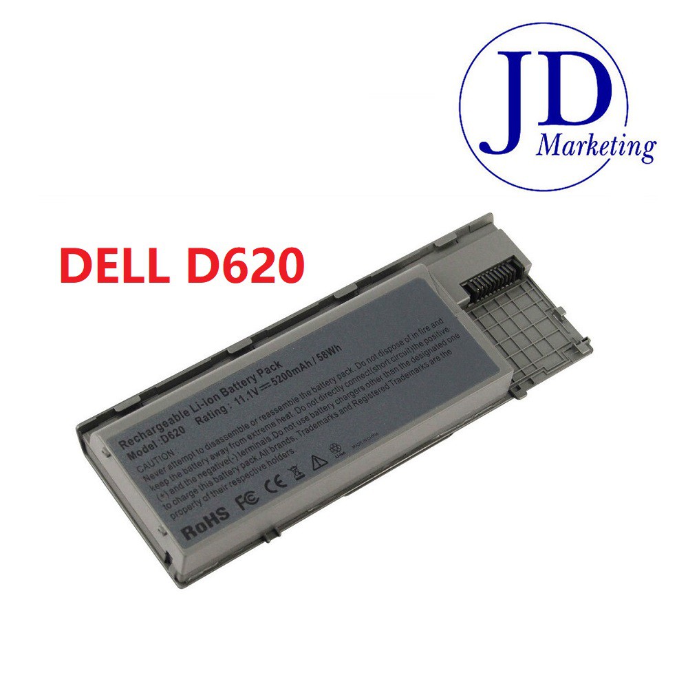 Laptop Replacement Battery for Dell Latitude D620 PC764 D630 D631