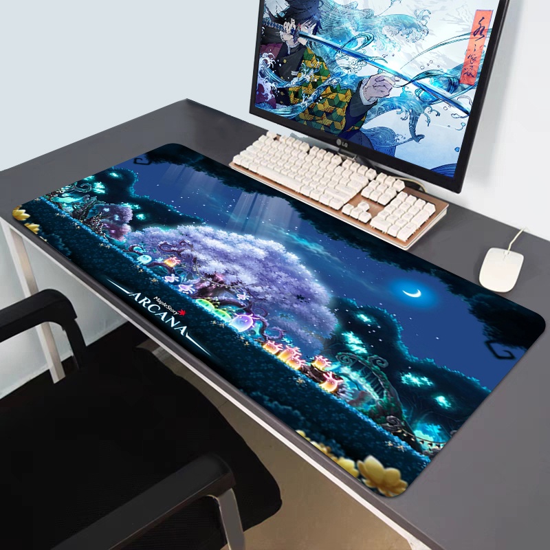 Gaming Keyboard Mouse Pad Kawaii Diy Large Anime Mat Pc Accessories