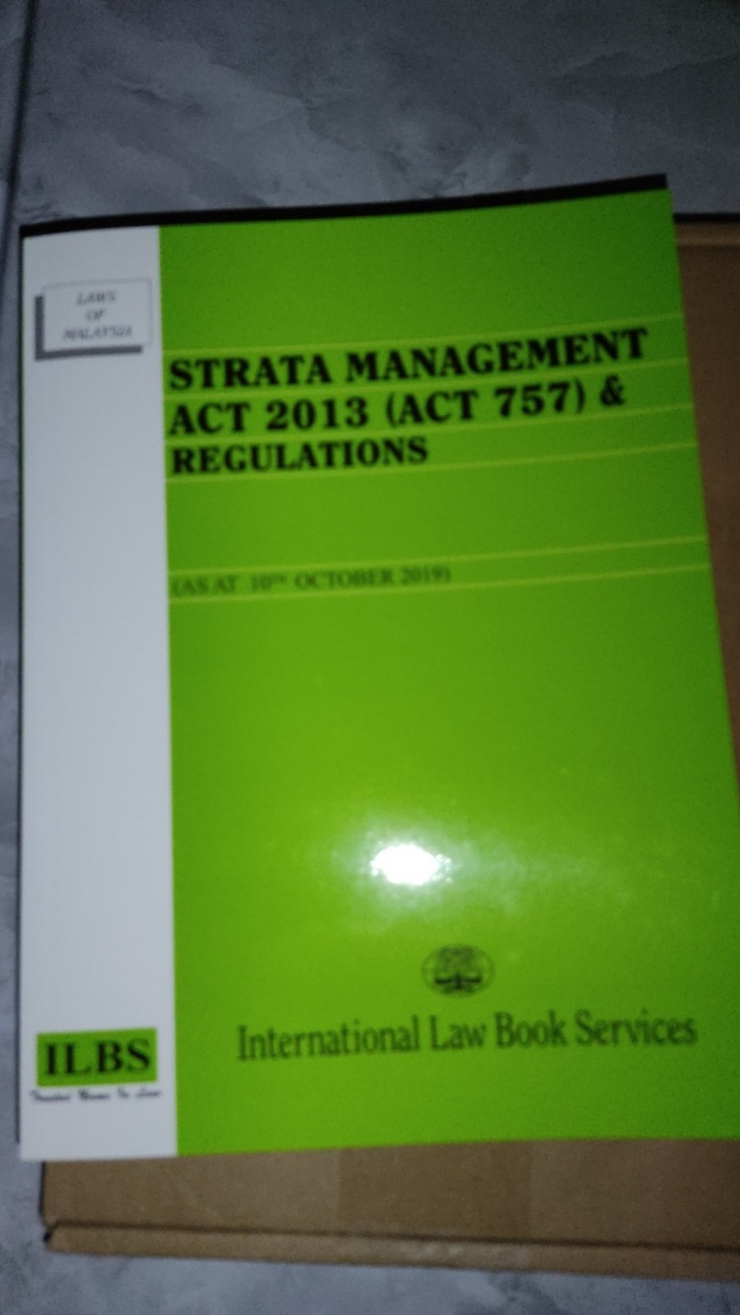 Strata Management Act 2013 Act 757 Regulations As At 10th October 2019 Shopee Malaysia