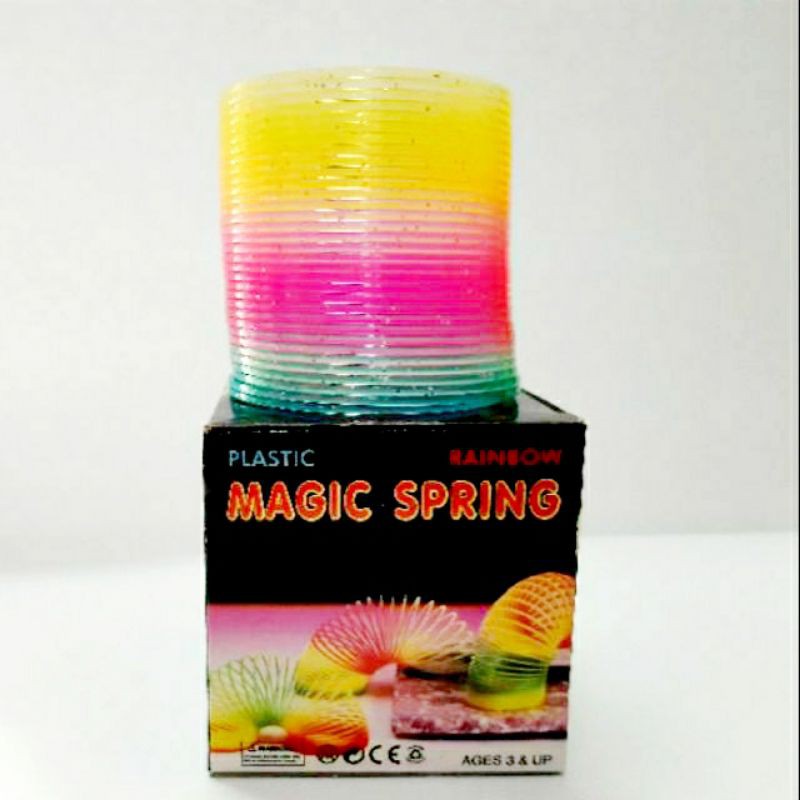 EDUCATION MEDIUM TOY RAINBOW MAGIC SPRING (6.5cm x 6.6cm )