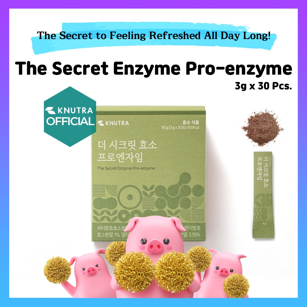 [KNUTRA] The Secret Enzyme ProEnzyme / 3g x 30 Powder Sticks