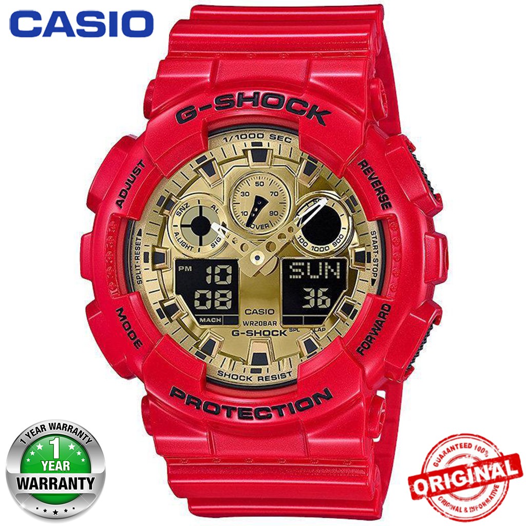 g shock ga 100 original