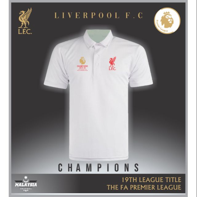 Liverpool 19th title shirt Size large. 