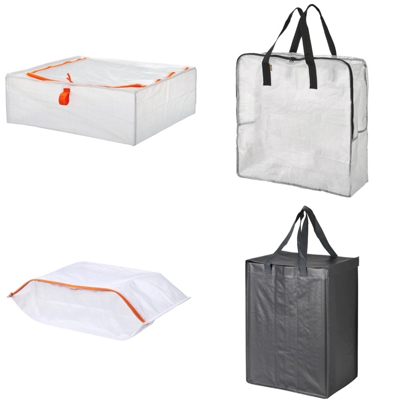READY STOCK Ikea DIMPA / PARKLA Storage Case , Storage Bag , Waste