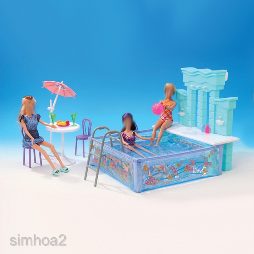 miniature barbie doll house