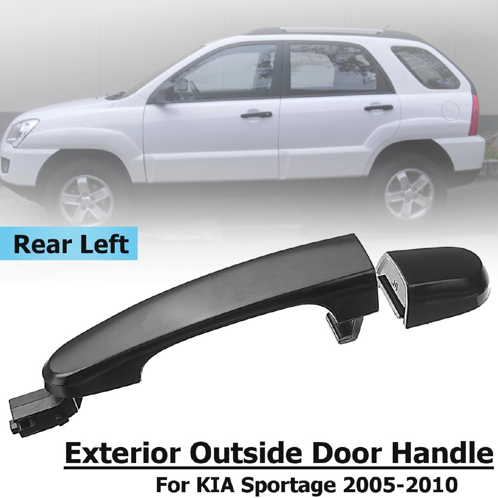 Black Rear Left/Right Exterior Outside Door Handle For KIA Sportage