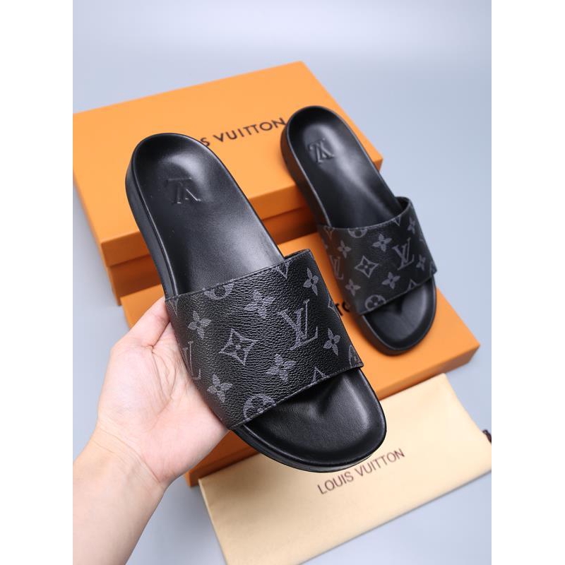 lv slippers mens