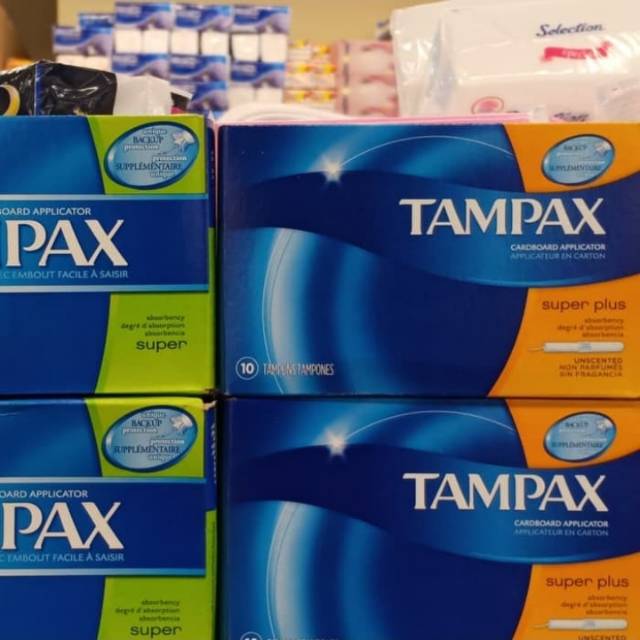 Tampax Tampon Super Plus Super Amp; Shopee Malaysia