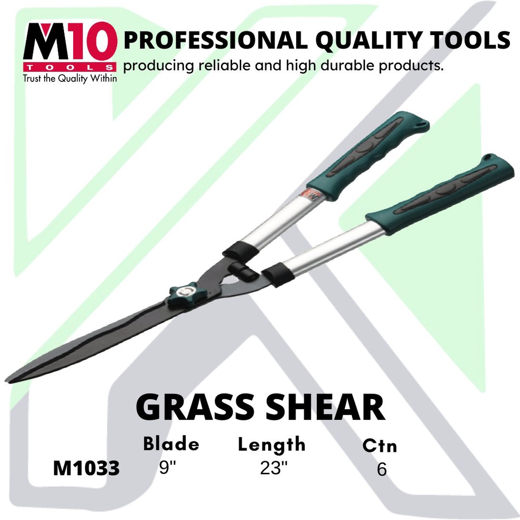 【M10】Gardening Grass Hedge Shears / Ratchet Lopper ✂️ M1033 | G414 | M2055 [Gunting berkebun 绿篱剪]