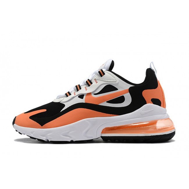 nike 270 react black orange