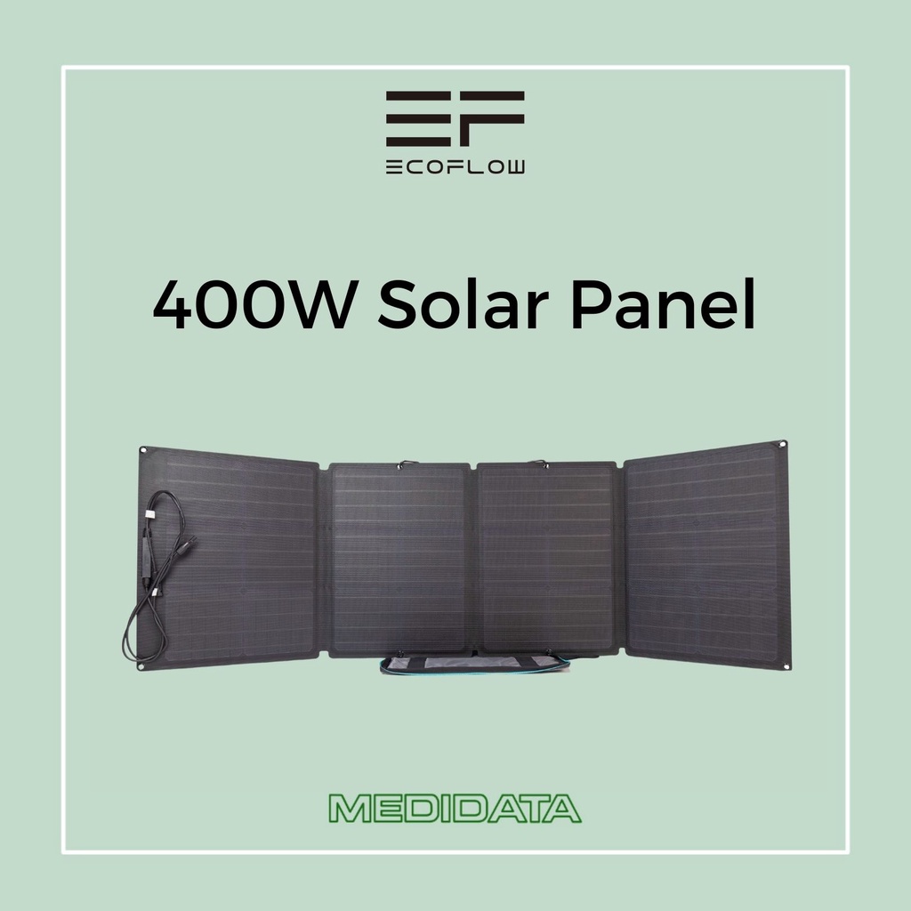 EcoFlow 400W Solar Panel (Foldable) (Waterproof) (MC4 Connector