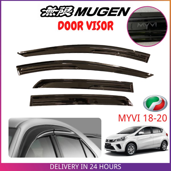 Perodua Myvi 2018-2021 High Quality Mugen Door Visor Air Press Window ...