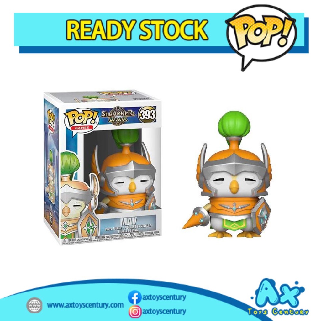 Funko Pop! Games: Summoners War - Mav #393 100% Genuine