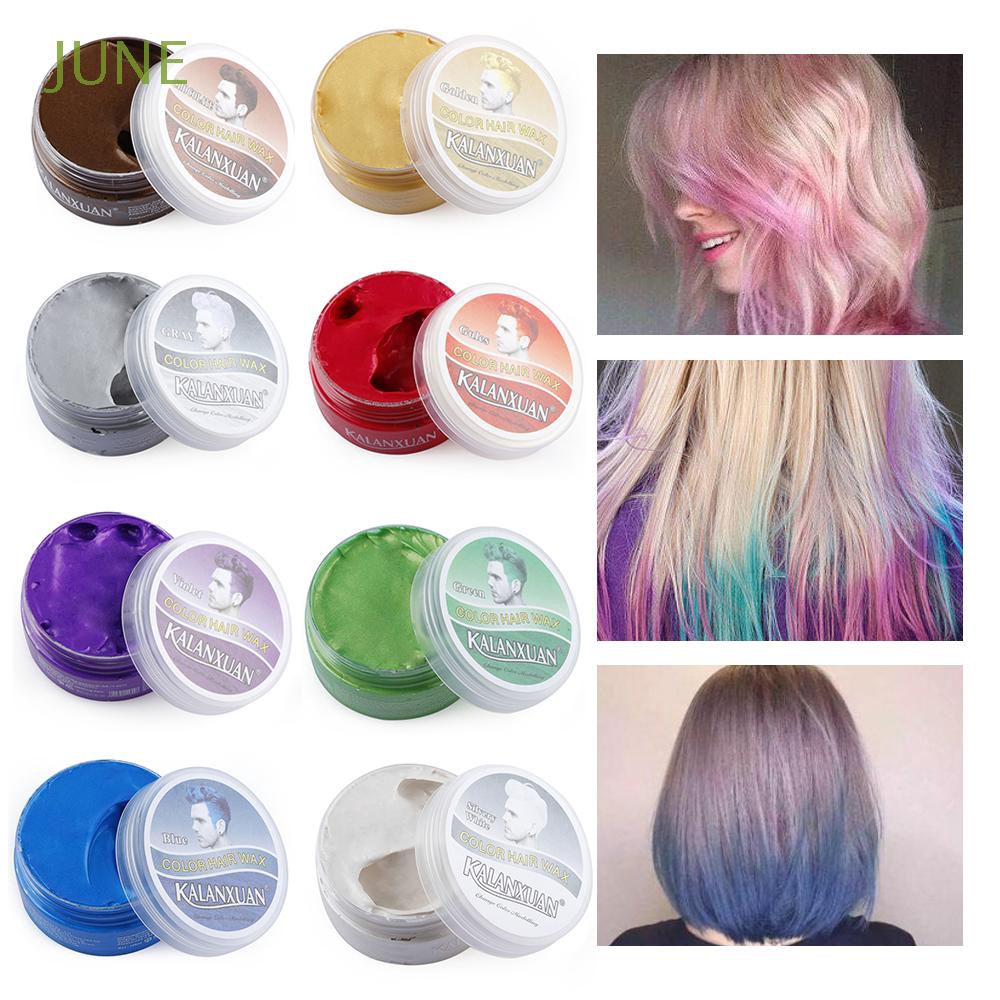 Colorful Makeup Unisex Diy Beauty Silver Grey Washable Hair Dye