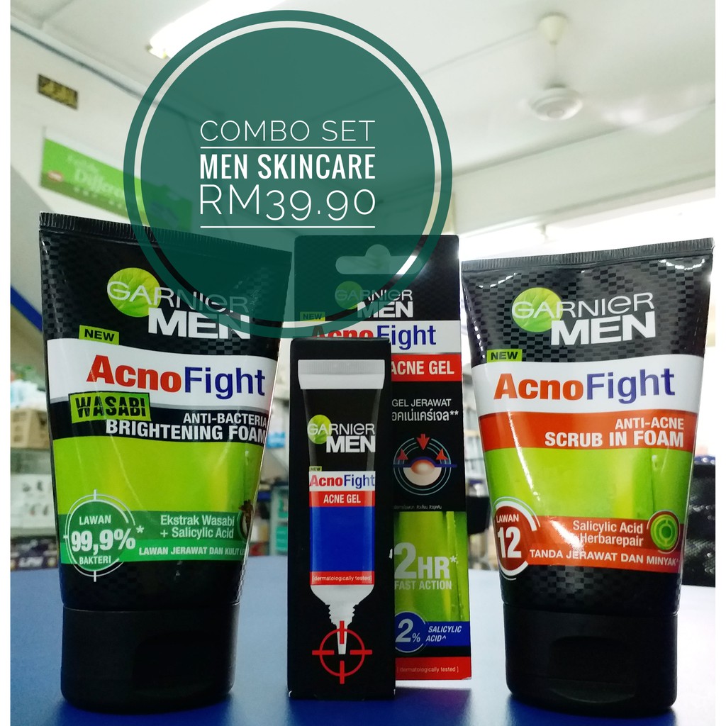 skincare garnier men