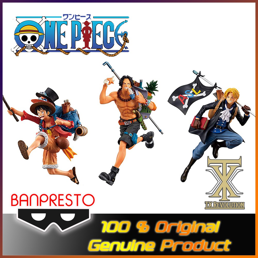 One Piece Three Brothers Figure Monkey D Luffy Portgas D Ace Sabo Banpresto Prize 景品海賊團粉絲團三兄弟全力企劃 Shopee Malaysia