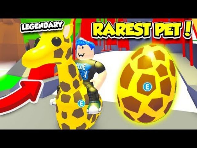 Adopt Me Legendary Hard To Find Safari Egg Shopee Malaysia