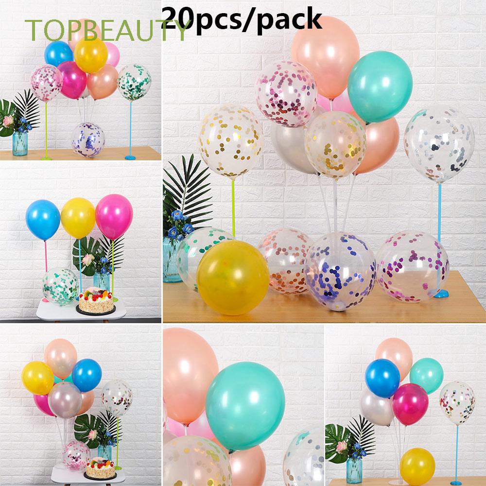 20pcs Kids Adult Inflatable Birthday Gifts Party Decoration Diy Latex Balloon