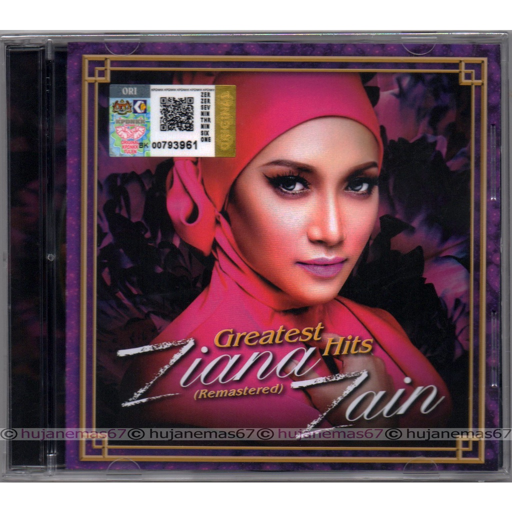 ZIANA ZAIN - Greatest Hits 2022 SONY MUSIC REMASTERED ORIGINAL 2 CD SET SEALED.