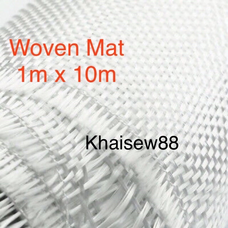 Fibreglass Woven Mat / Roving Mat ( 1m x 10m ) Shopee Malaysia