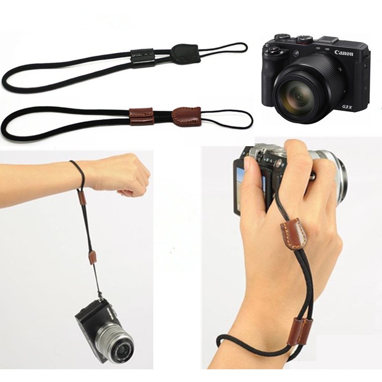 Spot Canon G1x Mark Ii G3x G5x G7x G9x G16 G15 Digital Camera Wristband Strap Shopee Malaysia