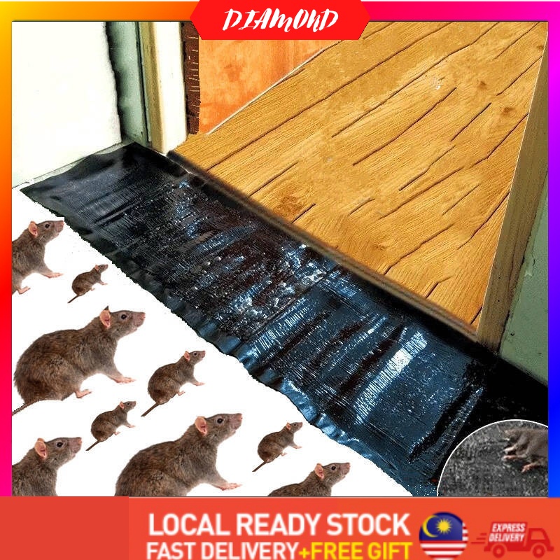 DIAMOND [120 x 28cm] Perangkap Tikus Mouse Trap Sticky Rat Glue Trap Strong Mouse Catch Stickers Pelekat Tikus 粘鼠毯强力抓老鼠贴