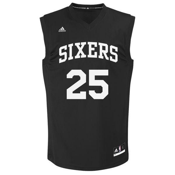 76ers black jersey