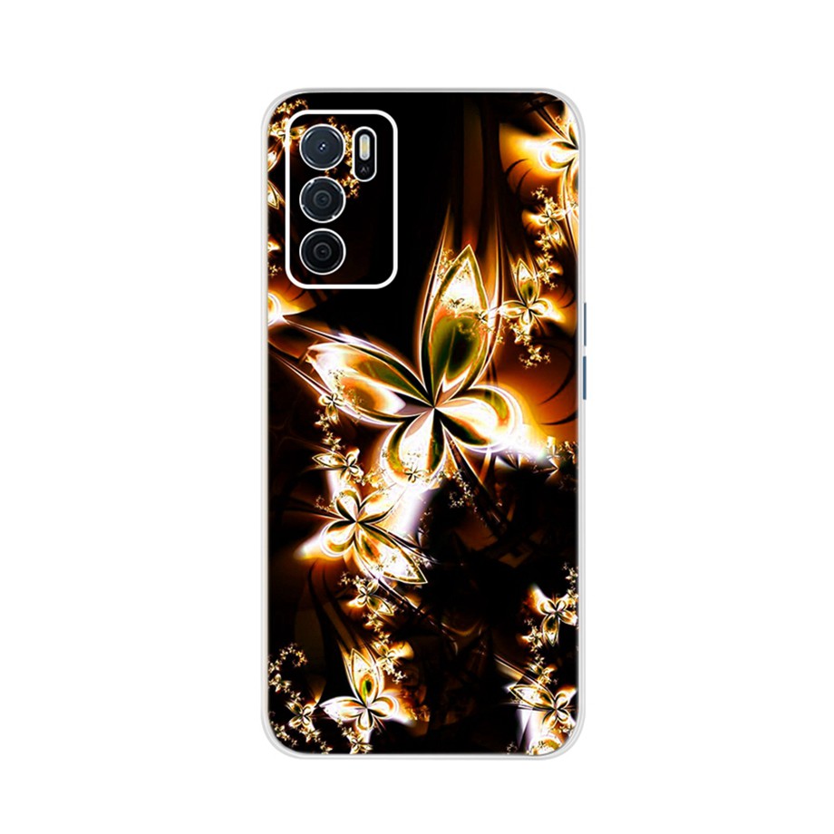 OPPO A16 Case Soft TPU Silicone OPPO A16 A 16 OPPOA16 Casing Phone Case  Back Cover Flowers Butterfly | Shopee Malaysia