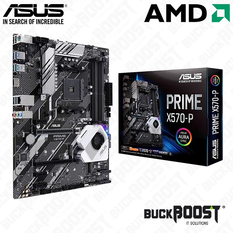 Asus Prime X570 P Amd Am4 Atx Motherboard Shopee Malaysia