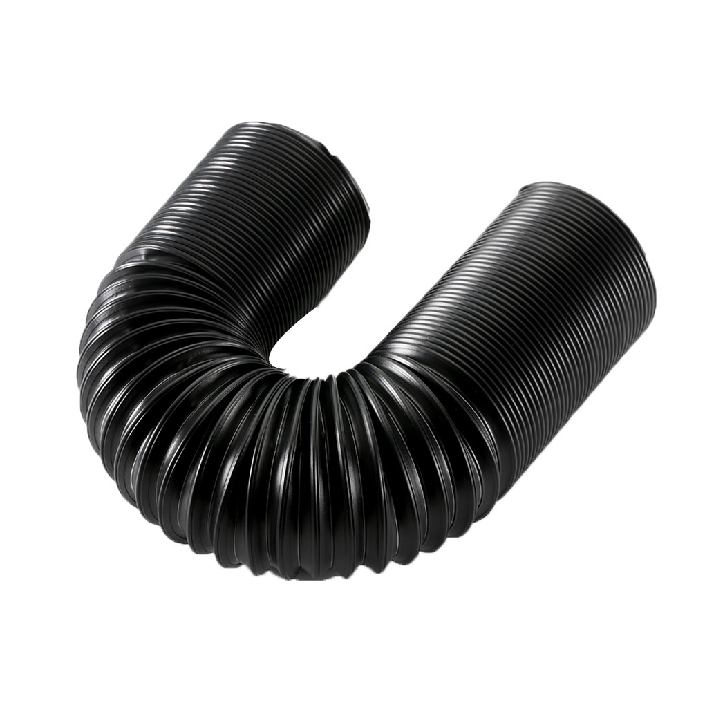 Black Ducting Hose Silicone Brake Cold Air Induction Intake Pipe Various Size