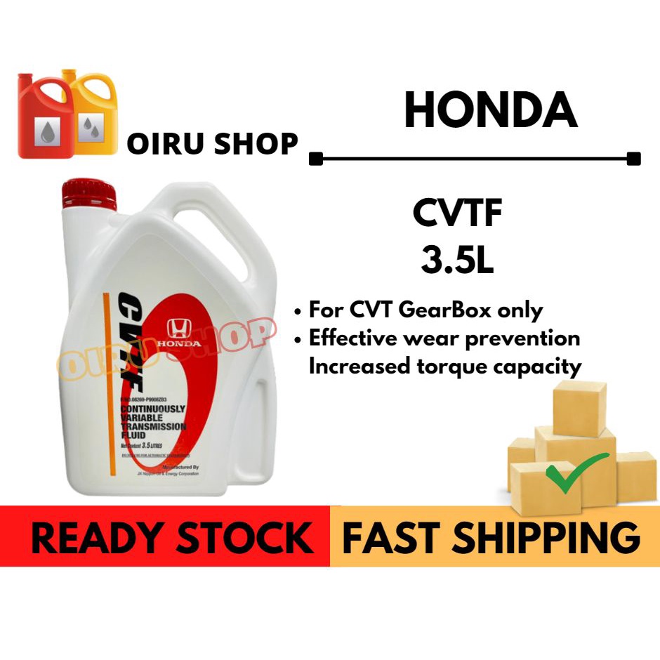 Honda CVTF 3.5L Continuously Variable Transmission Gearbox Oil
