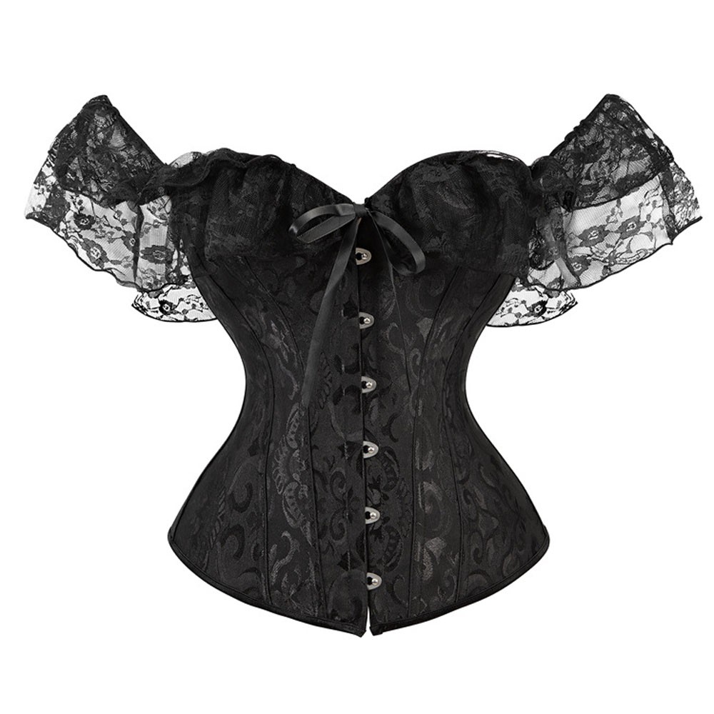 lace bustier corset top