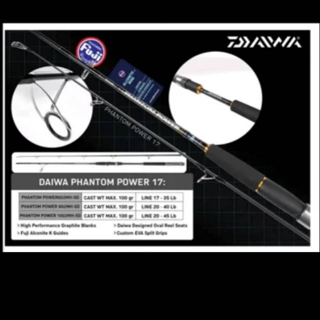 daiwa phantom power rod