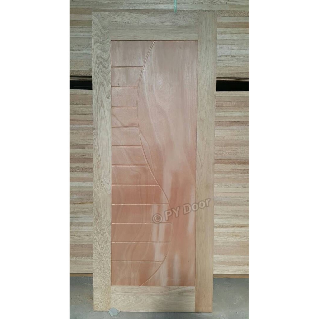 PY88K SOLID DOOR WOODEN DOOR PINTU  KAYU  PINTU  