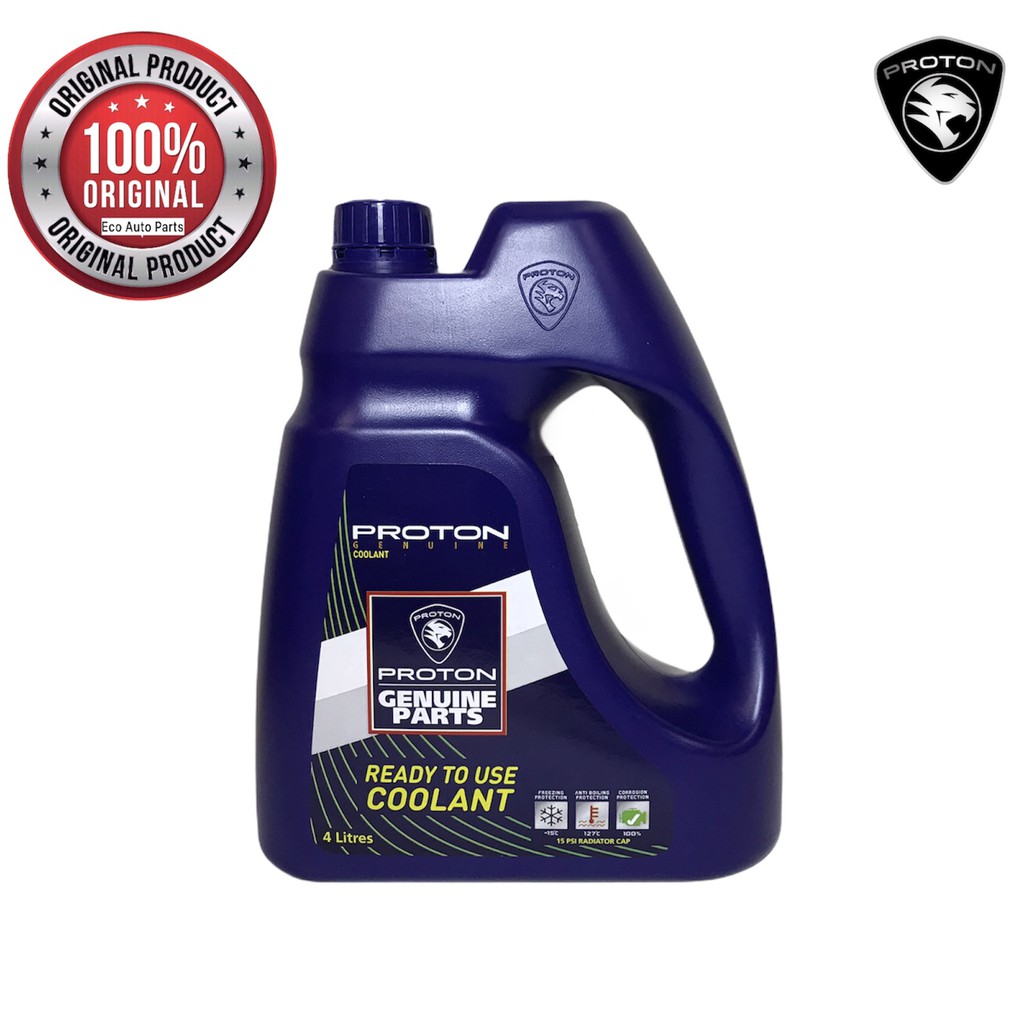 ORI Proton Coolant Blue Premix Ready To Use Genuine Original 4L SAGA ...
