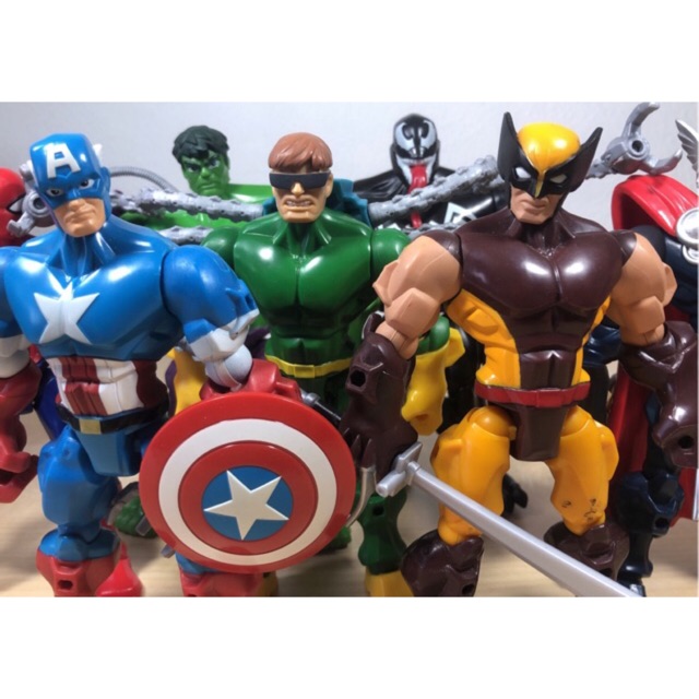 hasbro super hero mashers