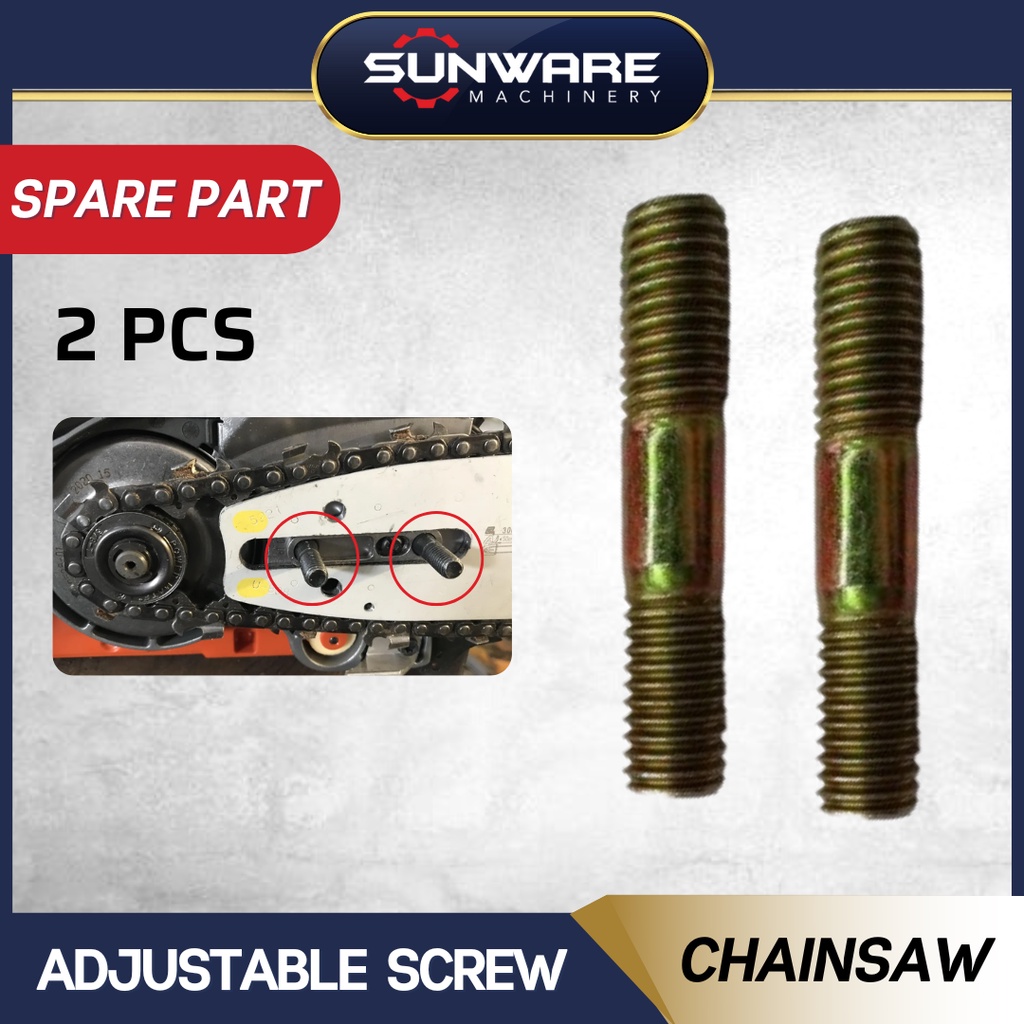 Chainsaw Bar Stud Tiang Papan Skru (2 Pieces) Shopee Malaysia