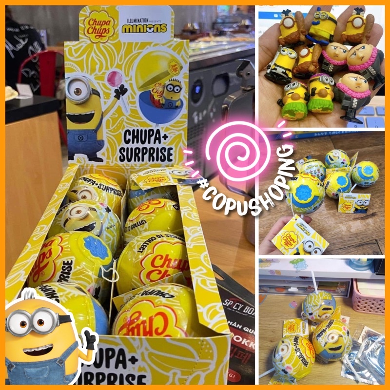 Chupa Chups Lollipop Minions Otto Model Rise Of Gru Stick 12g Shopee