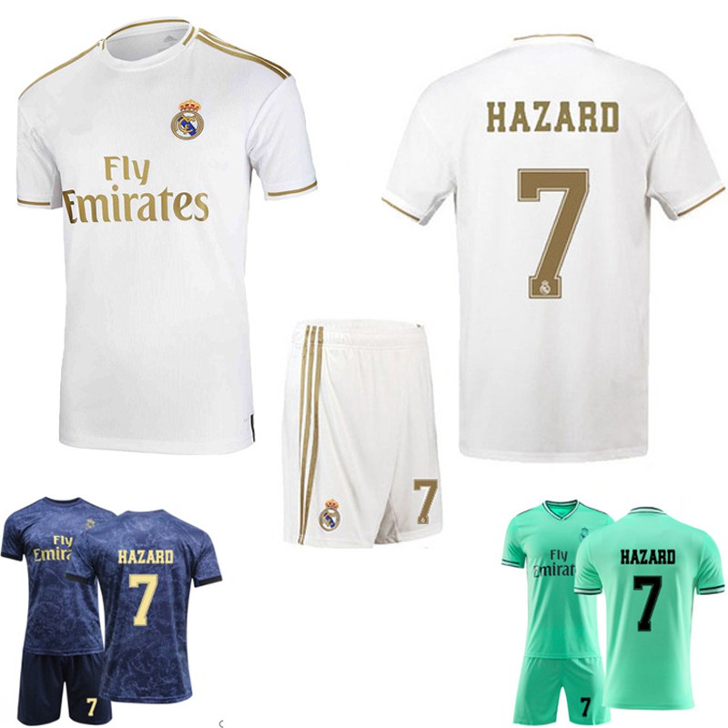 real madrid hazard jersey