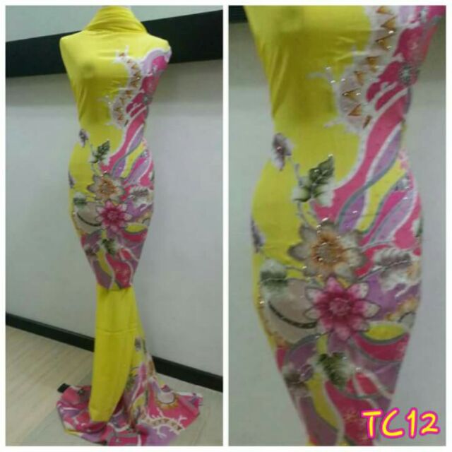 Kain batik lukis sepasang