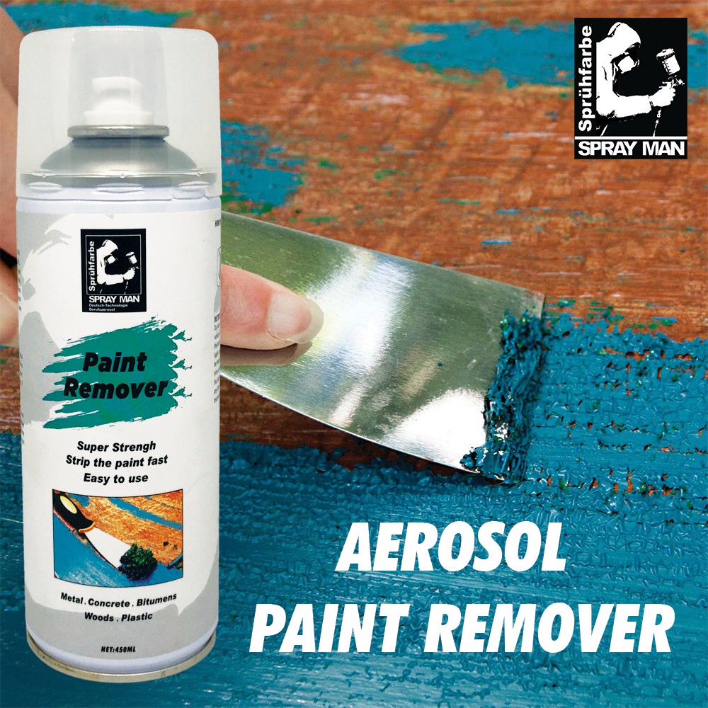 Spray Man Aerosol Paint Remover Paint Stripper 450ml | Shopee Malaysia