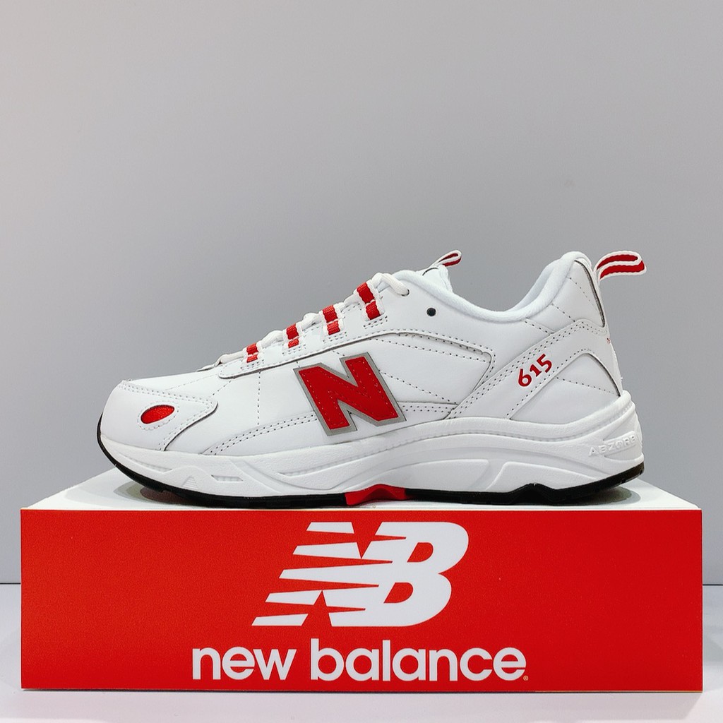 new balance red and white shoes