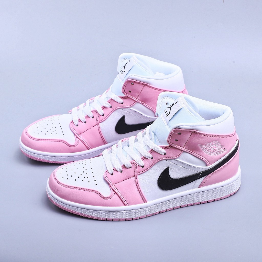 rose pink jordans