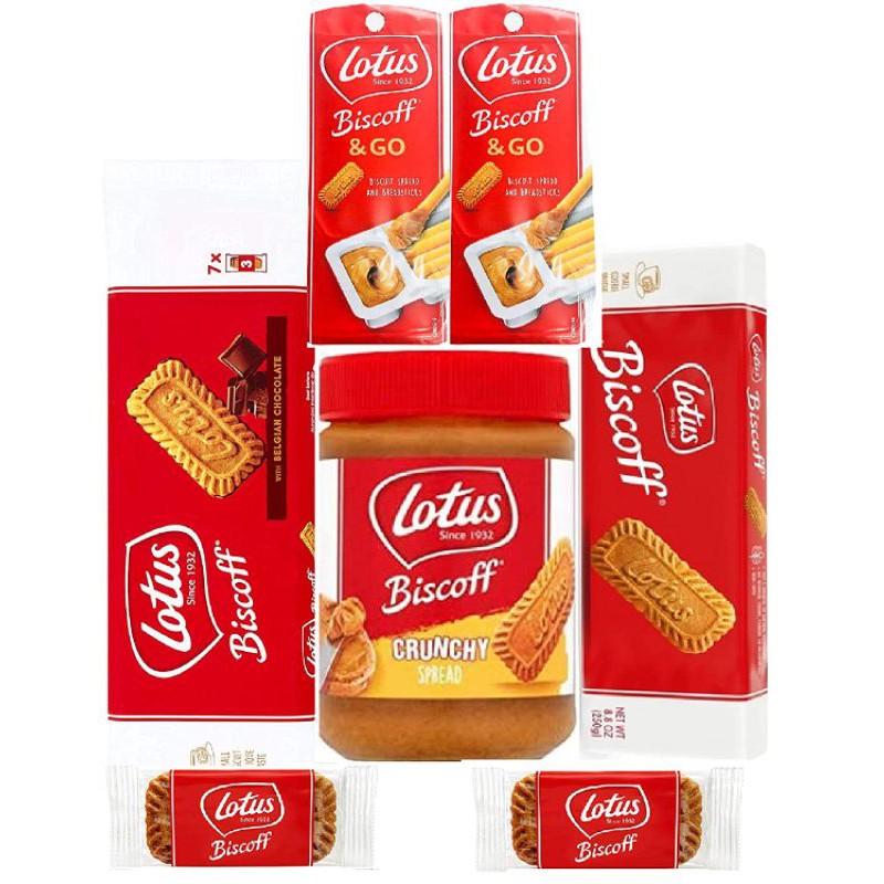 LOTUS BISCOFF BISCUIT & SPREAD (BISCUITS 125g, 156g, 186g, 250g ...