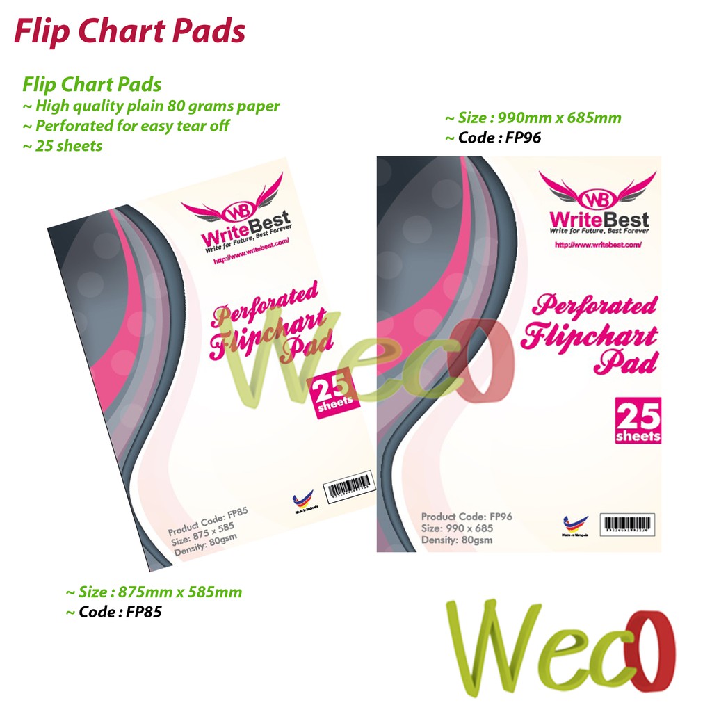 flip-chart-paper-pad-fp85-fp96-shopee-malaysia