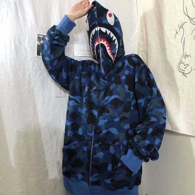 bape shark flannel