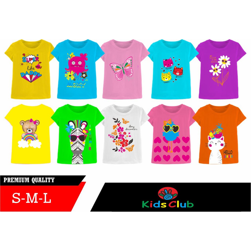 t shirts for 1 year old baby girl