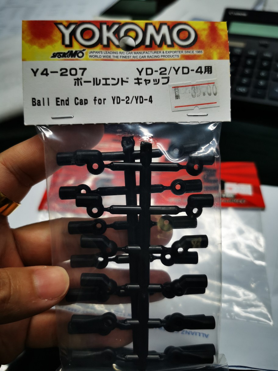 ネコポス発送 ヨコモ YD-2 YD-4用 ボールエンドキャップ Y4-207A 新登場