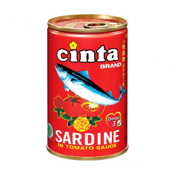 CINTA SARDINE IN TOMATO SAUCE 155GM | Shopee Malaysia